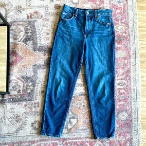 Gap high rise mom jean